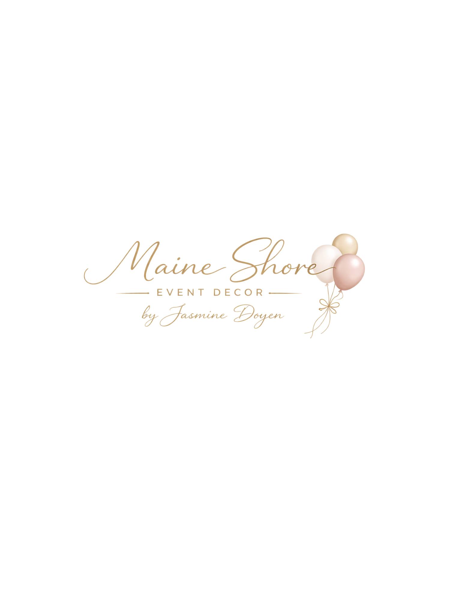 Maine Shore Event Decor logo